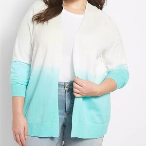 Lane Bryant open front cardigan sweater Size 18/20